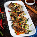 Sesame Crusted Tofu with Dipping Sauce